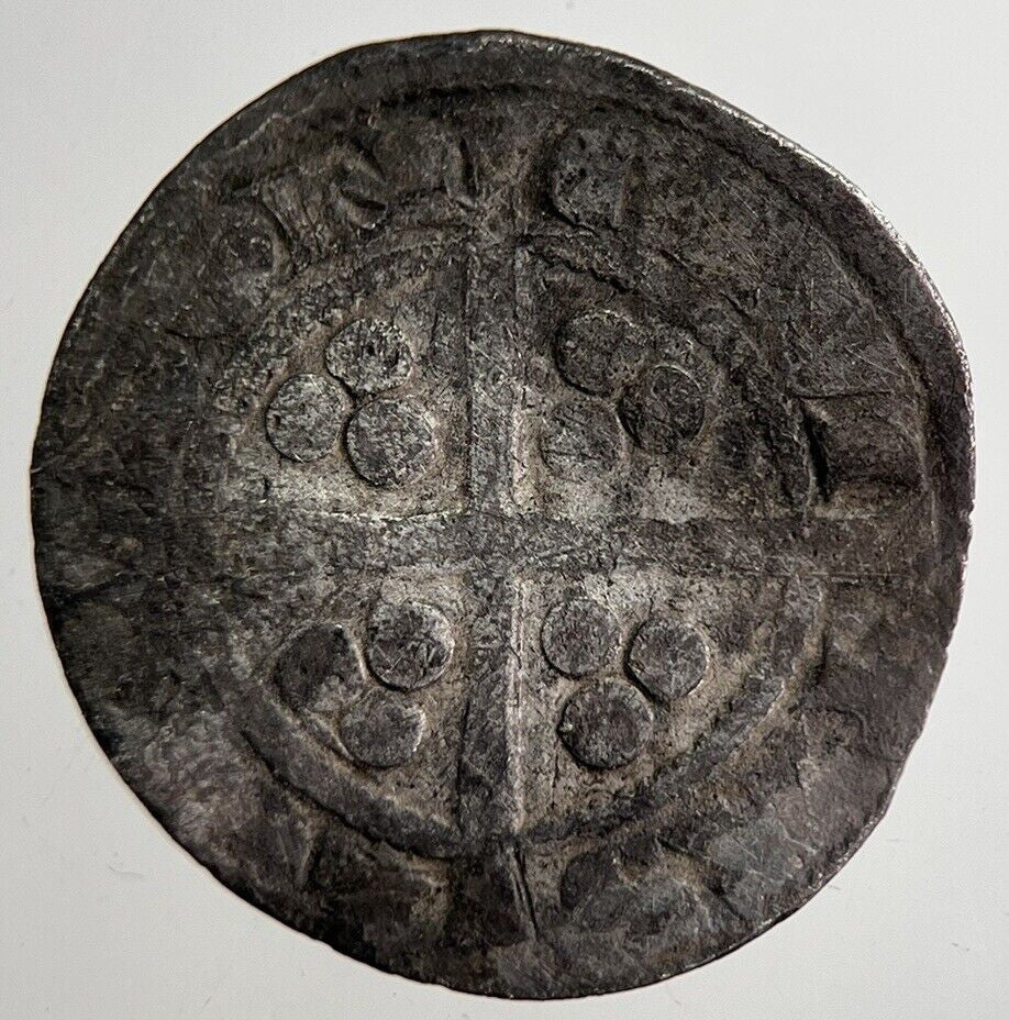 1279 - 1307 Edward I 1st Medieval Hammered Silver Penny Coin | a8919