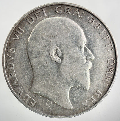 1902 Edward VII Half-Crown Silver Coin | Fine Collectable Grade