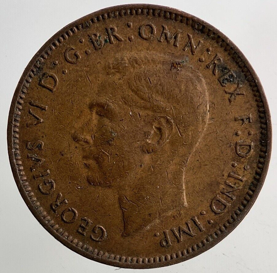 1943 George VI Wren Farthing Coin | Fine Collectable Grade