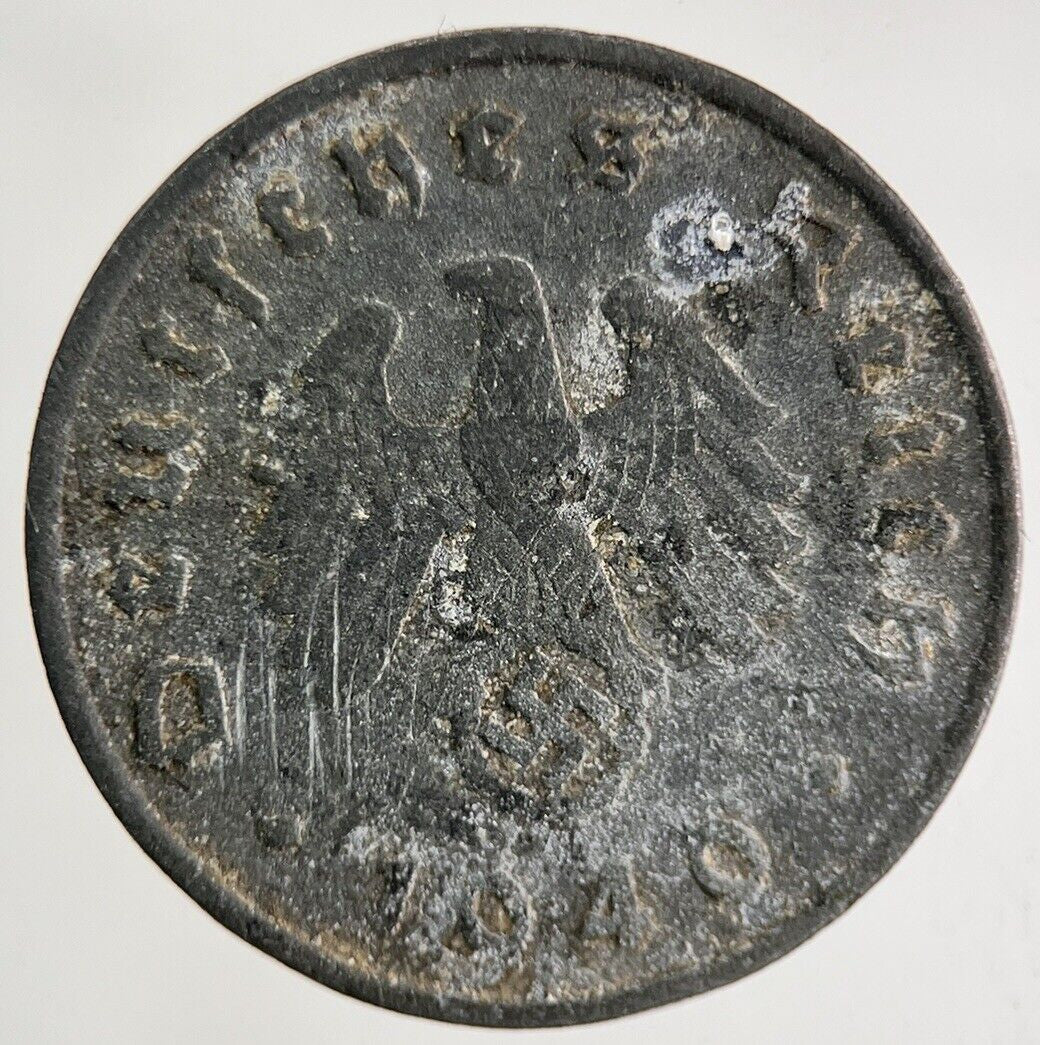 1940 - A Germany Nazi 10 Pfennig Coin | Collectable Grade