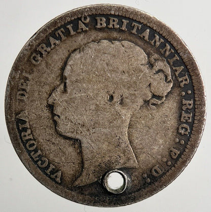 1885 Victoria Sixpence Silver Coin | Collectable Grade | a5584