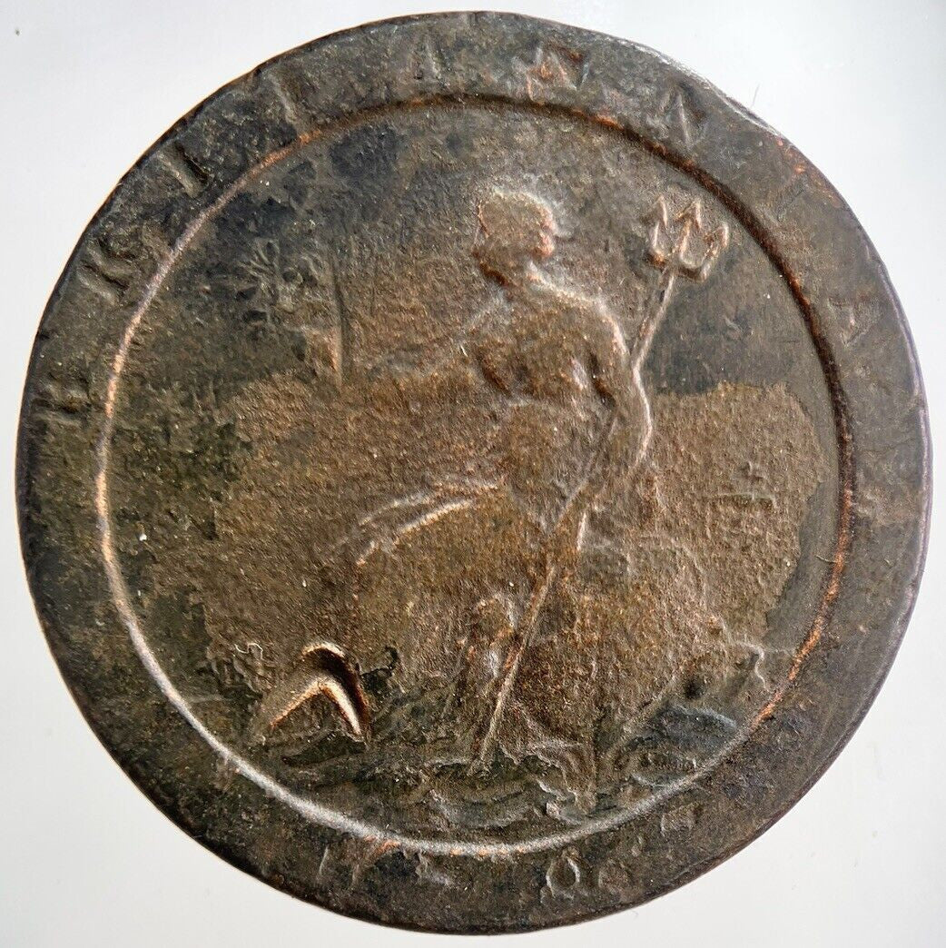 1797 George III 3rd Cartwheel One Penny Coin | Collectable Grade | a1121