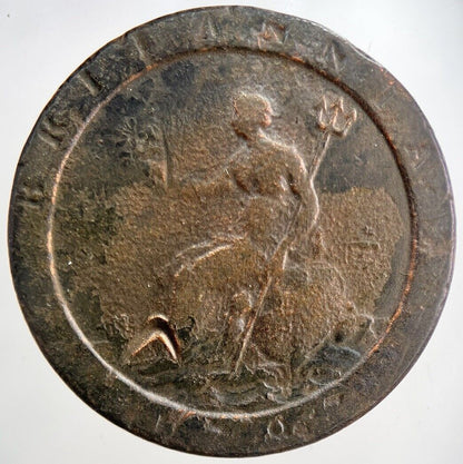 1797 George III 3rd Cartwheel One Penny Coin | Collectable Grade | a1121