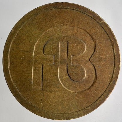 Old Retro London Eurocoin Token Coin | Fine Collectable Grade