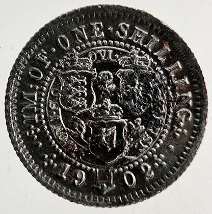 1902 Edward VII Toy Money One Shilling Coin | Fine Collectable Grade