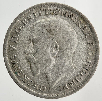 1921 George V Threepence Silver Coin | Very High Grade