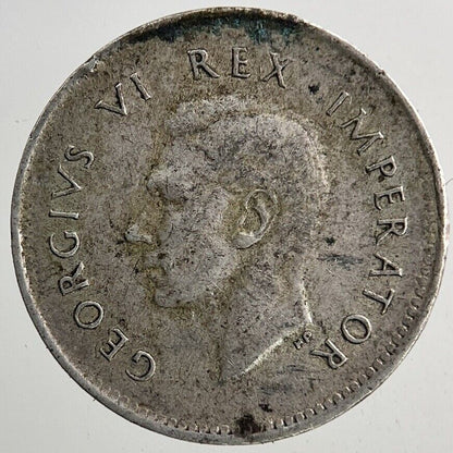 1941 South Africa Threepence Silver Coin | Very High Grade