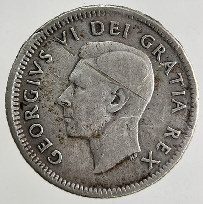 1952 Canada 10 Cents Silver Coin | Collectable Grade