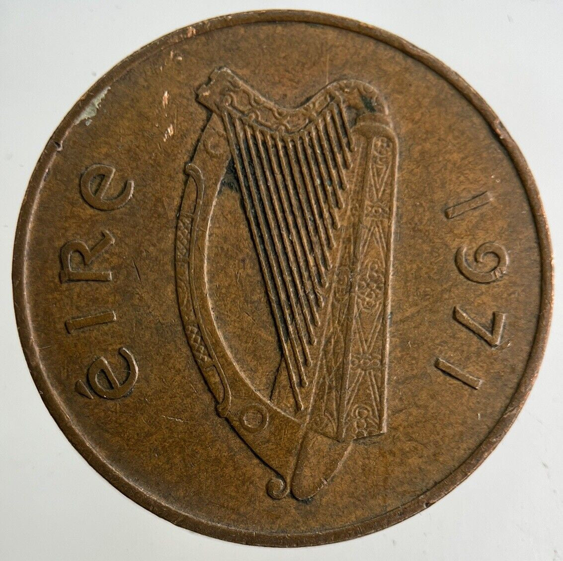 1971 Irish 2p Two - Pence Coin | Fine Collectable Grade