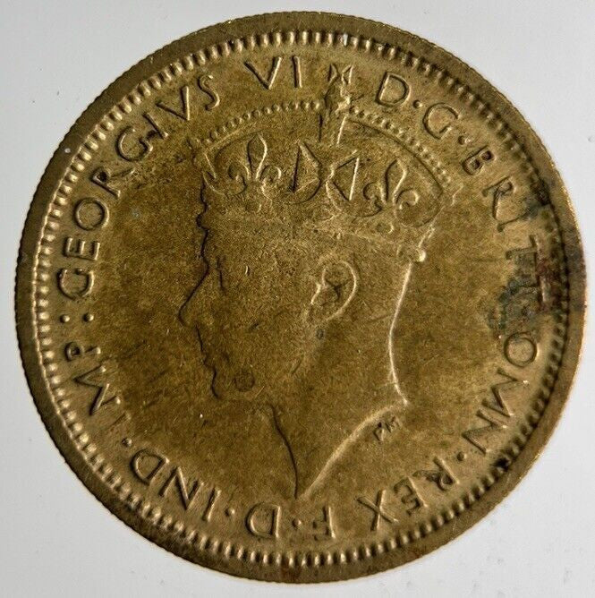 1943 West Africa Sixpence Coin | Fine Collectable Grade