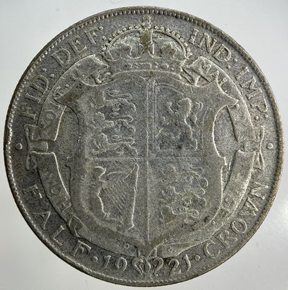 1921 George V Half - Crown Silver Coin | Collectable Grade