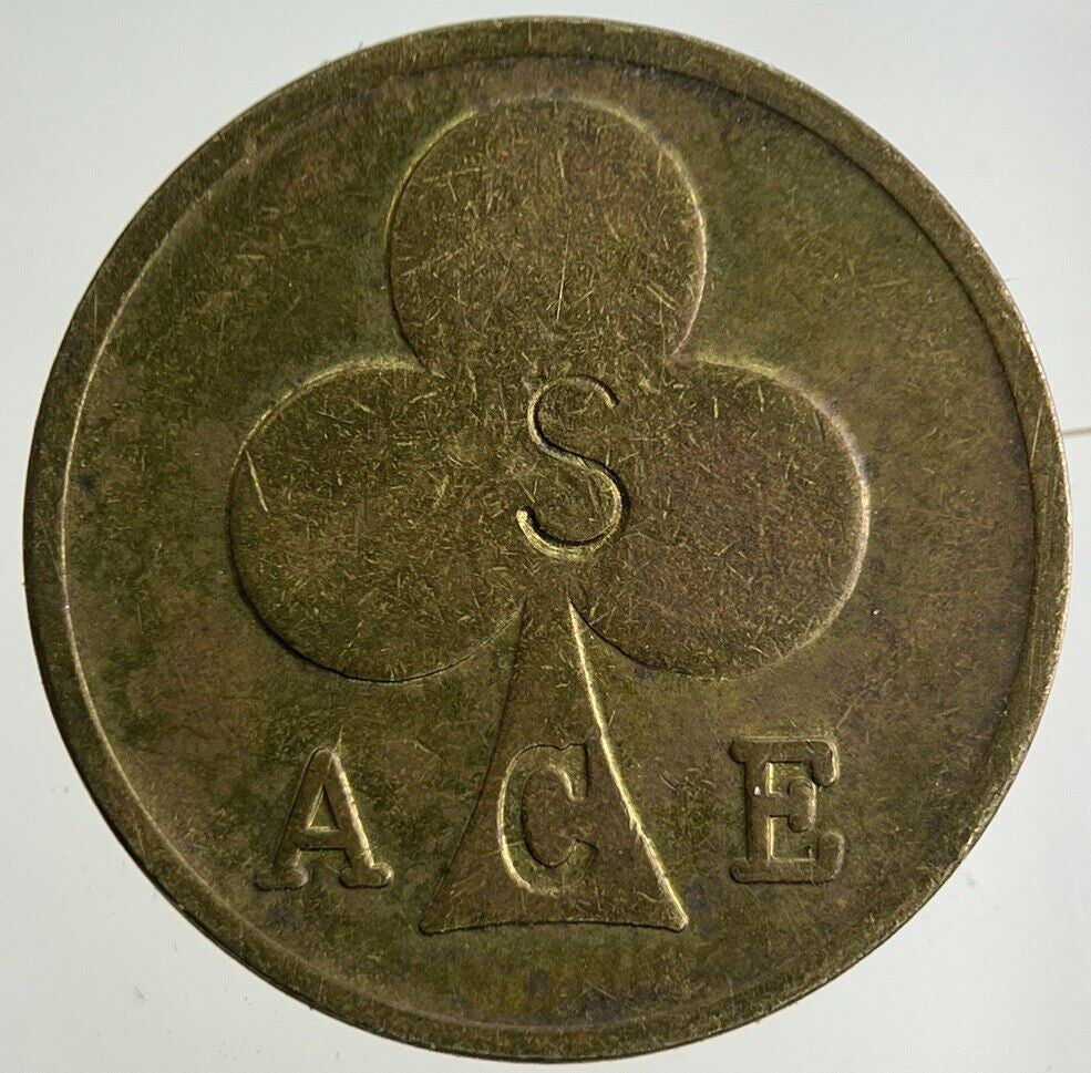 Old Vintage Ace London Bikers Cafe Token Coin | Fine Collectable Grade