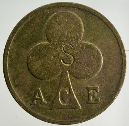 Old Vintage Ace London Bikers Cafe Token Coin | Fine Collectable Grade