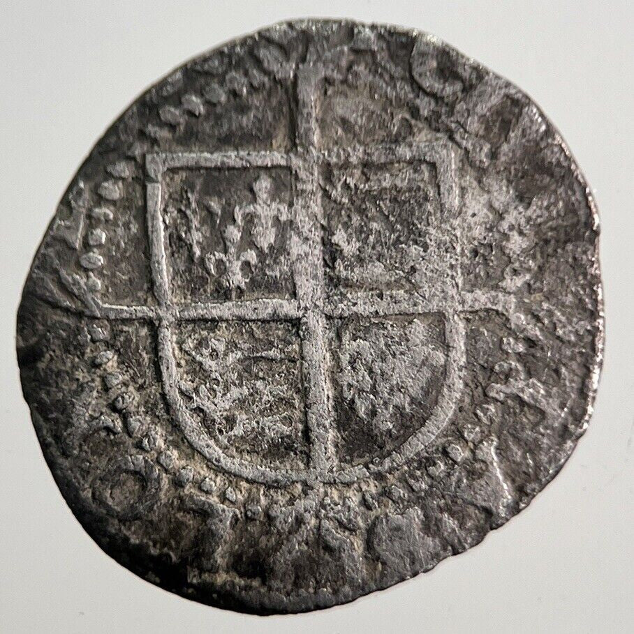 Elizabeth I 1st Spink Half - Groat Silver Hammered Coin | Collectable Grade a2746