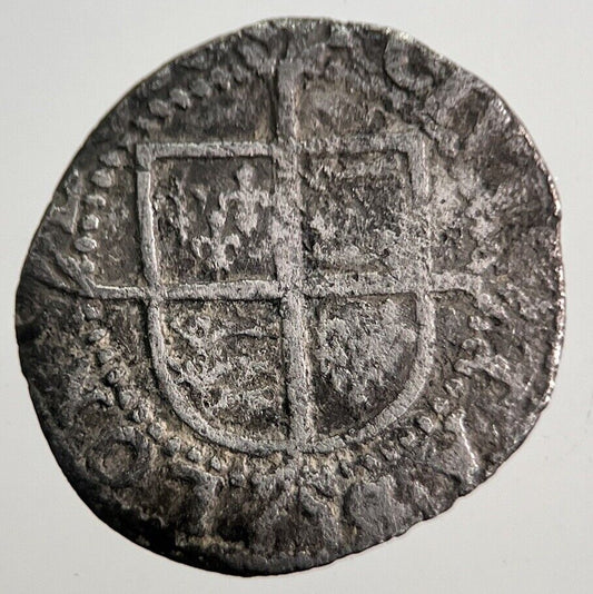 Elizabeth I 1st Spink Half - Groat Silver Hammered Coin | Collectable Grade a2746