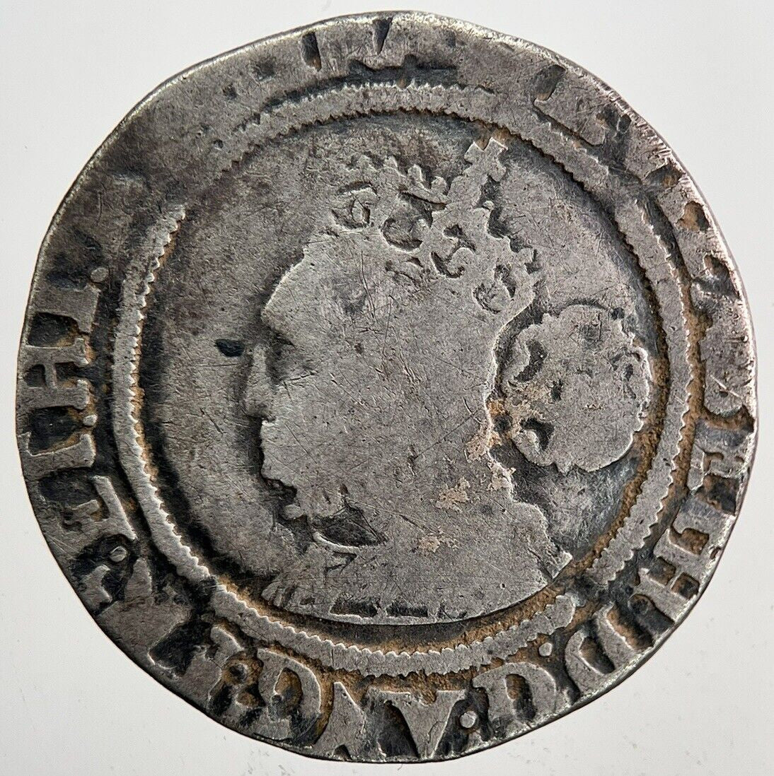 1575 Elizabeth I 1st Sixpence Silver Hammered Coin | Collectable Grade | a5990