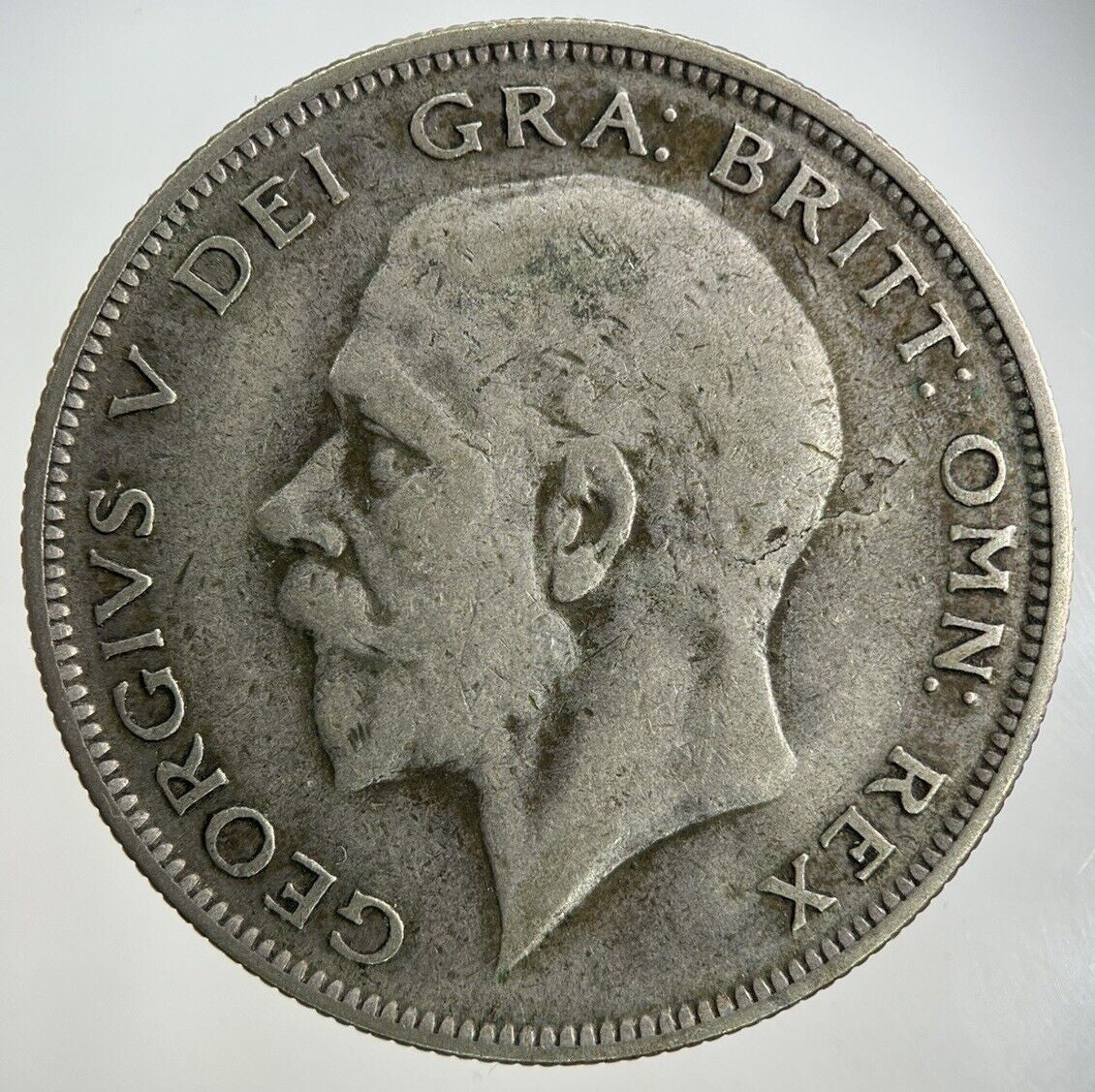 1929 George V Half - Crown Silver Coin | Fine Collectable Grade