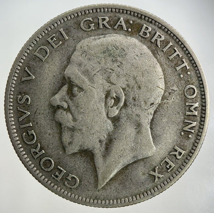 1929 George V Half - Crown Silver Coin | Fine Collectable Grade