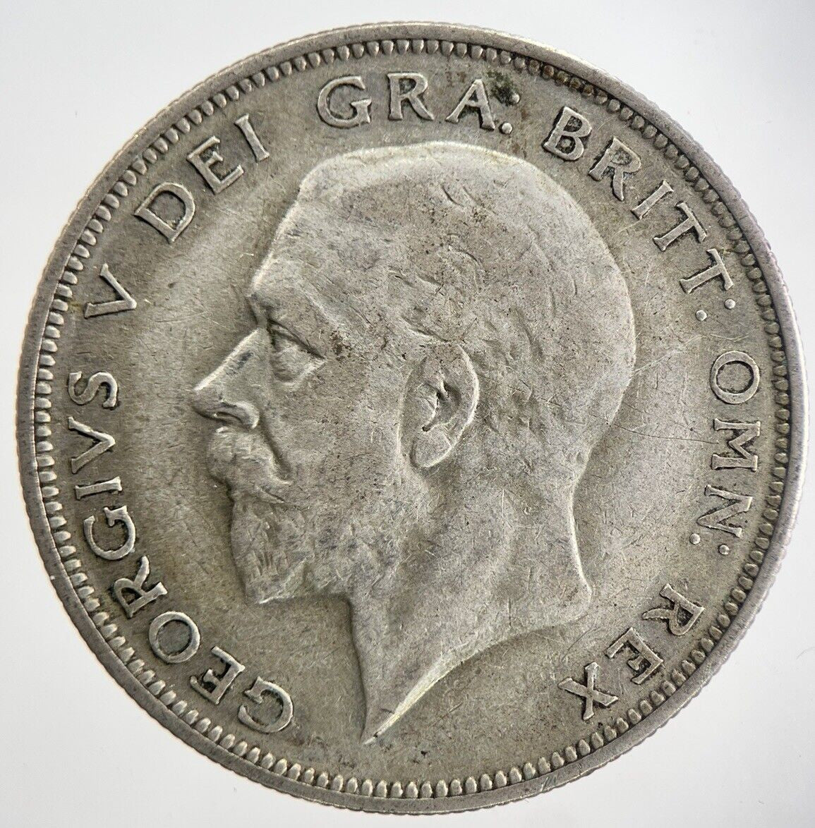 1932 George V Half - Crown Silver Coin | Fine Collectable Grade