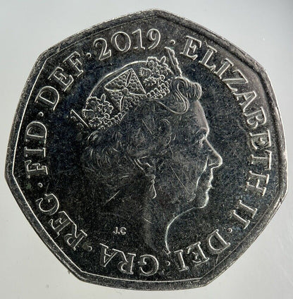2019 Elizabeth II 2nd Sherlock Holmes 50p Fifty - Pence Coin | Collectable Grade