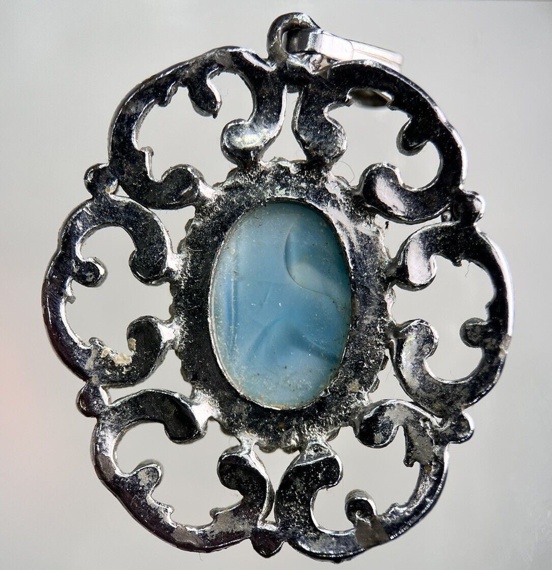 Old British Amulet Charm Token Medal | Height 4cm | a3065