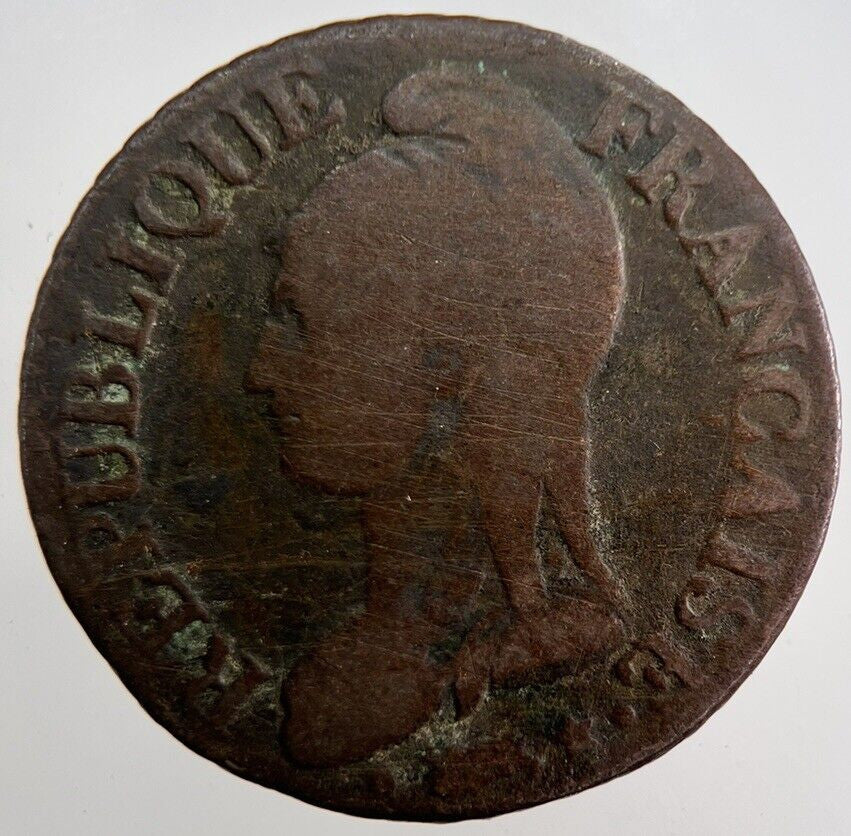 1799 - 1800 France Cinq 5 Centimes Cents Coin | Collectable Grade