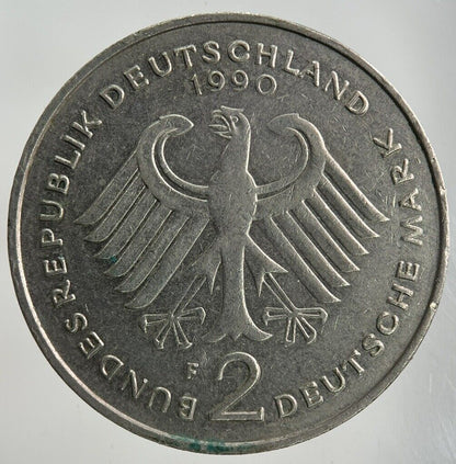 1988 Germany 2 Mark Coin | Fine Collectable Grade