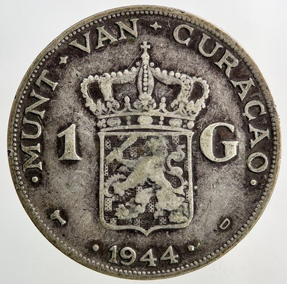 1944 Netherlands 1 Gulden Silver Coin | Collectable Grade