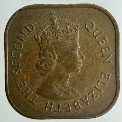 1956 Malaysia 1 Cent Coin | Very High Grade