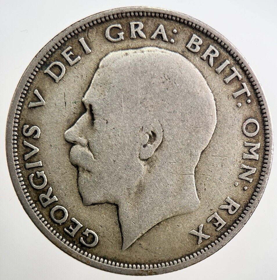 1922 George V Half - Crown Silver Coin | Collectable Grade | a3788