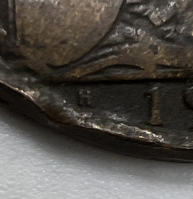 1919 - H Penny George V | British Copper Coin | Fair Collectable Grade | a820