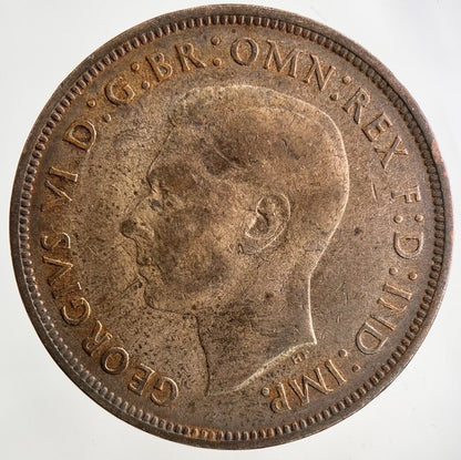 1938 George VI One Penny Coin | Collectable Grade