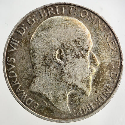 1908 Edward VII Florin Silver Coin | Fine Collectable Grade