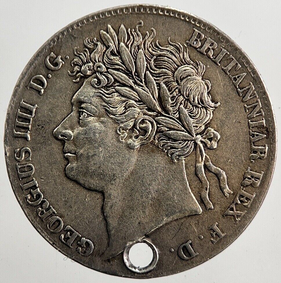 1830 George IV Maundy Four - Pence Silver Coin | Very Fine Grade | a8791