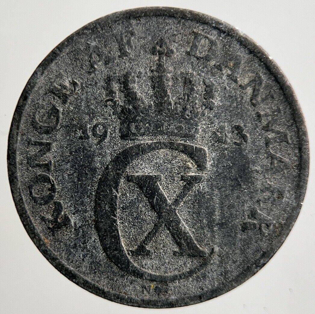 1943 Denmark 1 Ore Coin | Collectable Grade