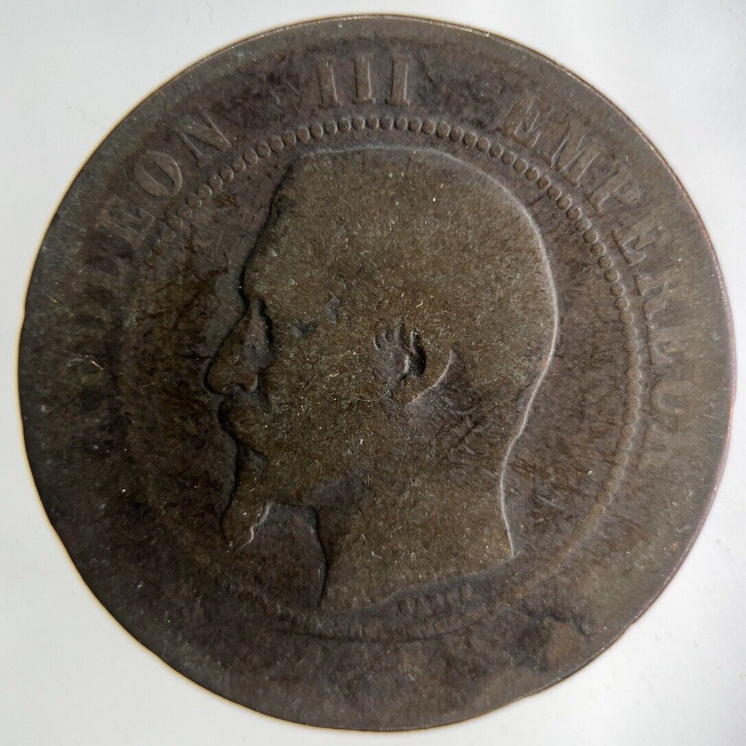 1855 France 10 Centimes Coin | Collectable Grade