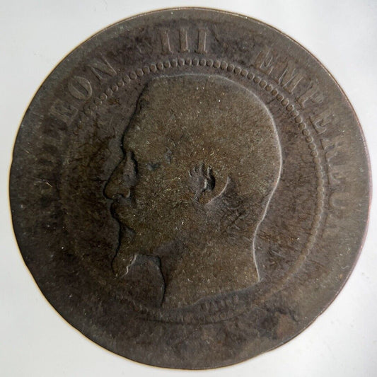 1855 France 10 Centimes Coin | Collectable Grade