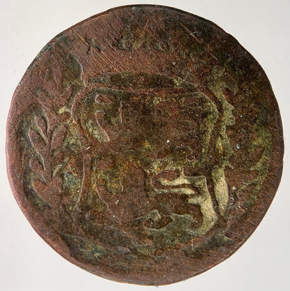 1720 Netherlands West Friesland 1 Duit Coin | Collectable Grade