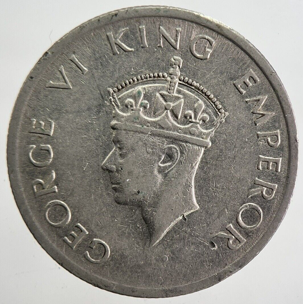 1946 Half 1/2 Rupee India Coin | Fine Collectable Grade | a4846