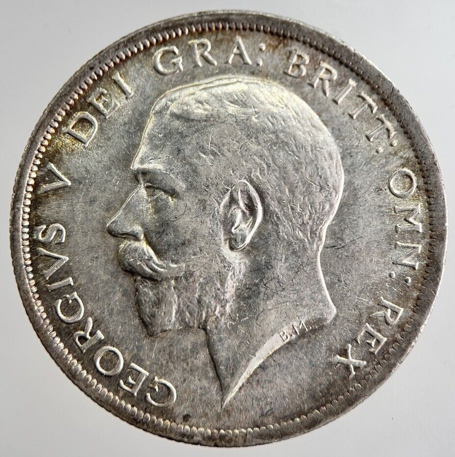 1919 George V Half - Crown Silver Coin | Very High Grade | a8533