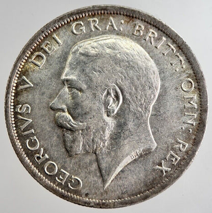 1919 George V Half - Crown Silver Coin | Very High Grade | a8533