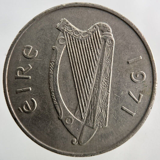 1971 Irish 10p Ten - Pence Coin | Very High Grade