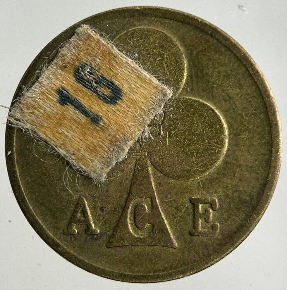 Old Vintage Ace London Bikers Cafe Token Coin | Fine Collectable Grade