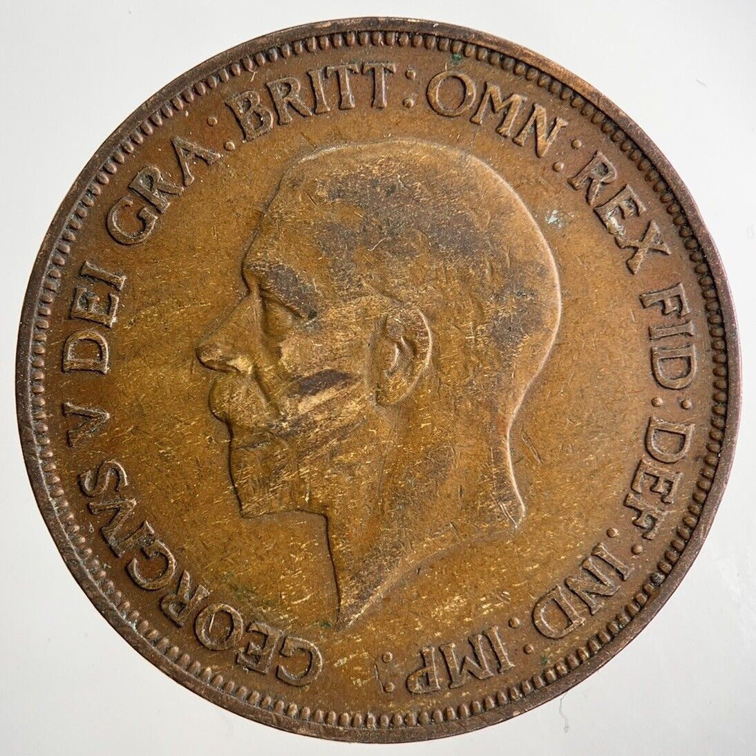 1936 George V One Penny Coin | Fine Collectable Grade