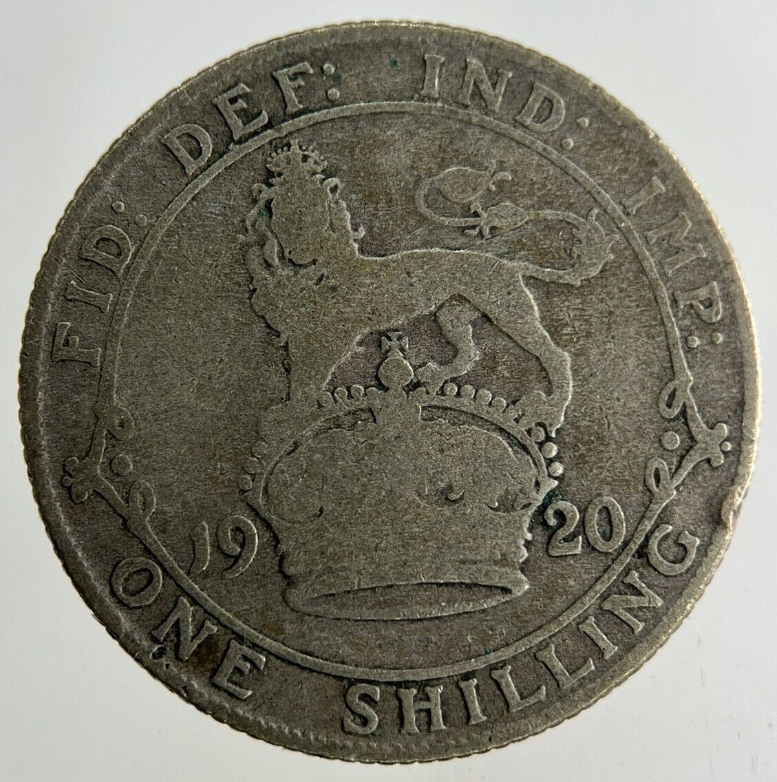 1920 George V Shilling Silver Coin | Collectable Grade