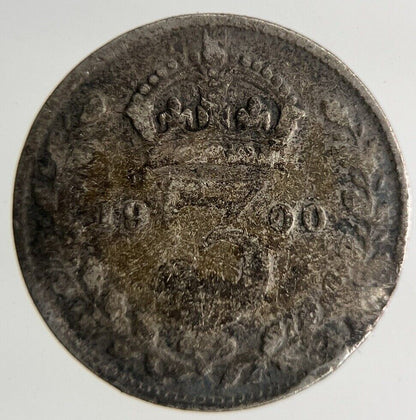 1900 Victoria Threepence Silver Coin | Collectable Grade