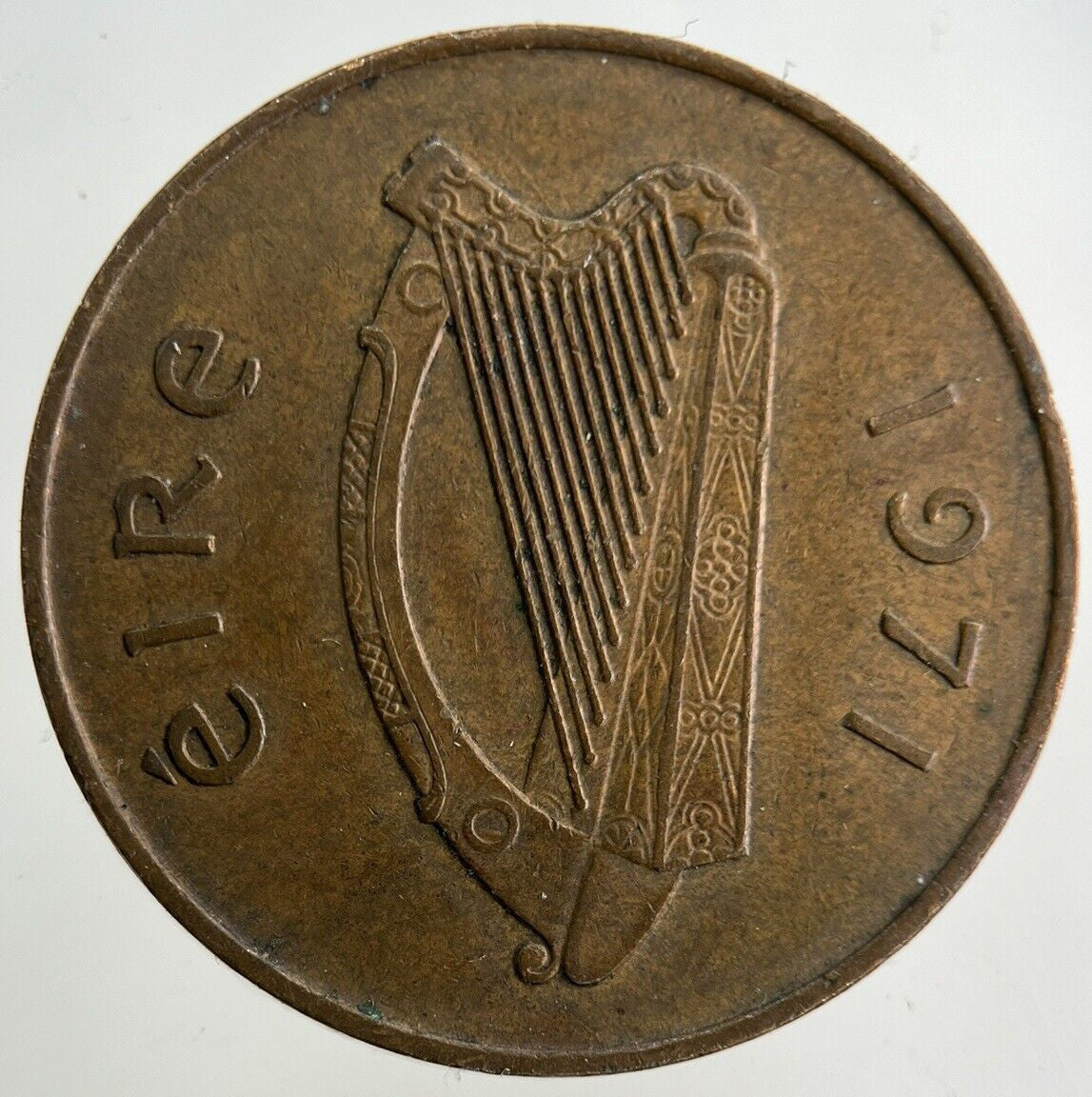 1971 Irish 2p Two - Pence Coin | Fine Collectable Grade