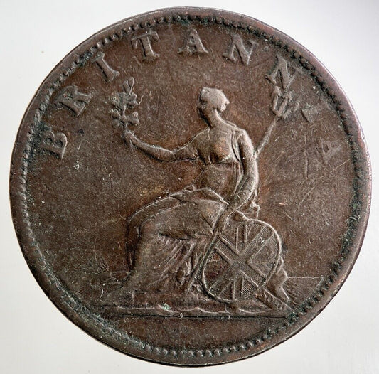 1806 George III 3rd Half-Penny Coin | Fine Collectable Grade