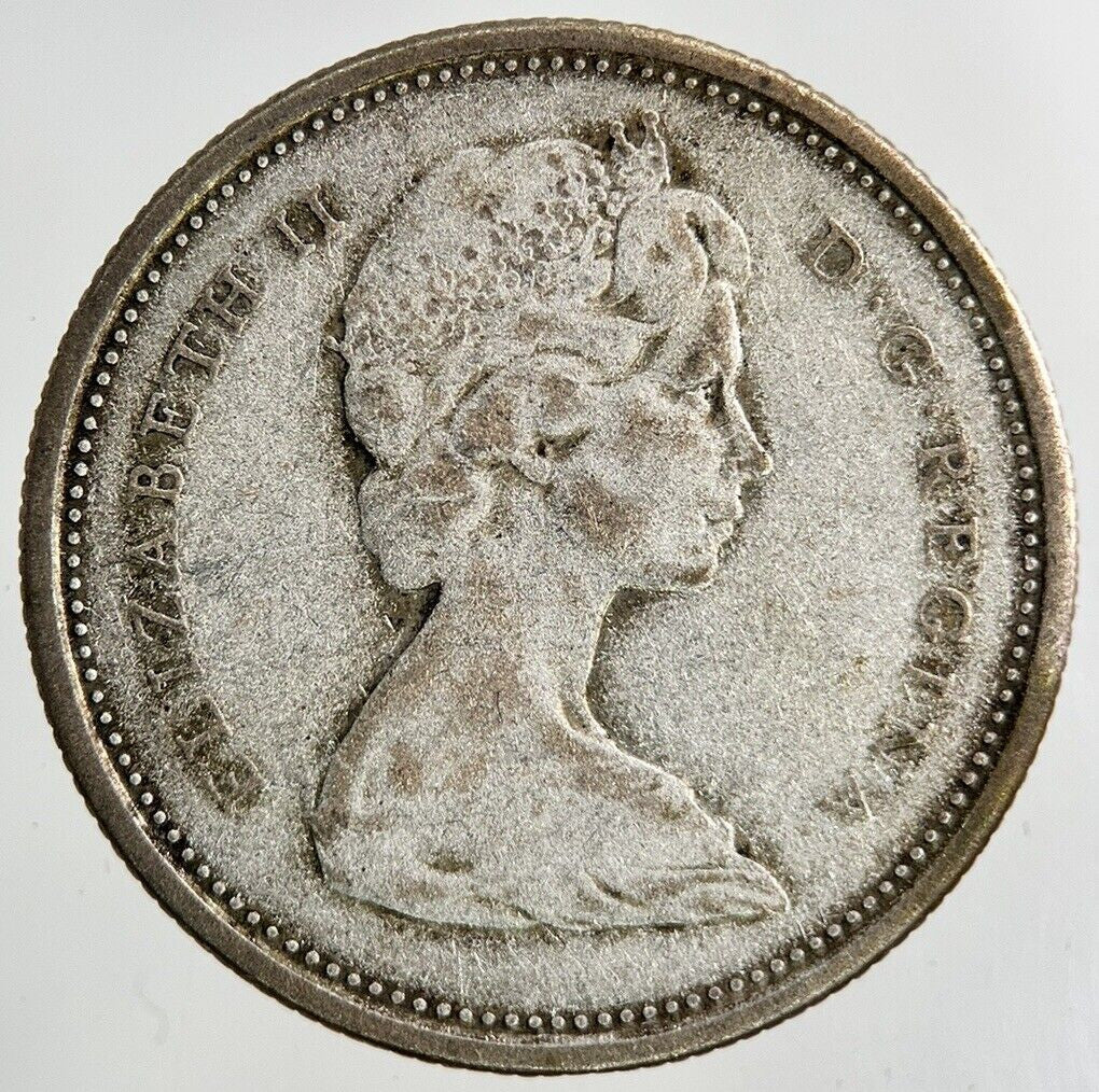 1968 Canada 25 Cents Silver Coin | Collectable Grade