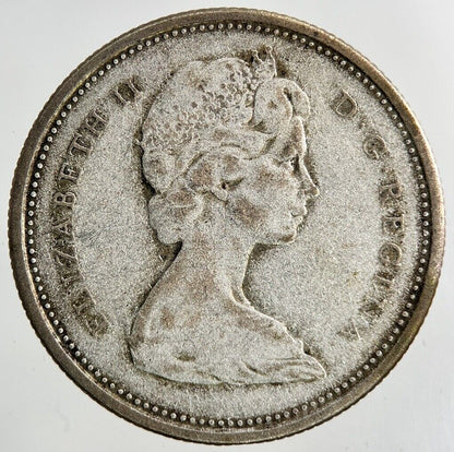 1968 Canada 25 Cents Silver Coin | Collectable Grade